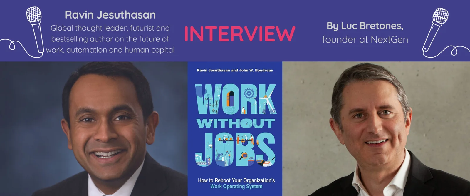 Interview of Ravin Jesuthasan by Luc Bretones