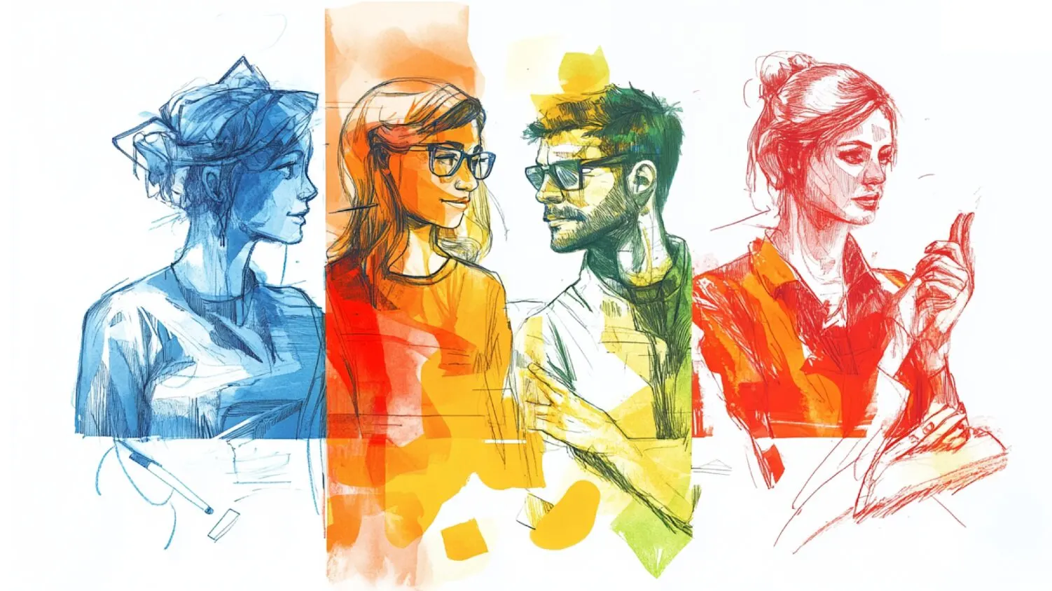 Illustration contrasting the Social Styles model with the DISC model