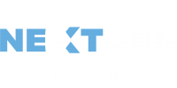 Logo Nextgen pour fond bleu foncé